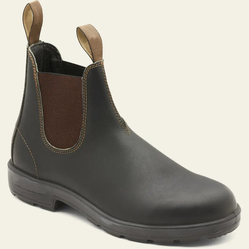 Women’s Chelsea Boots - Classic Slip-On Waterproof Ankle Boots with Elastic Panels